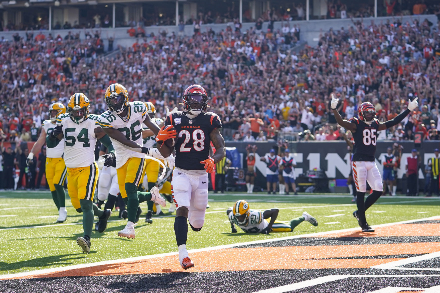 Packers Bengals Football